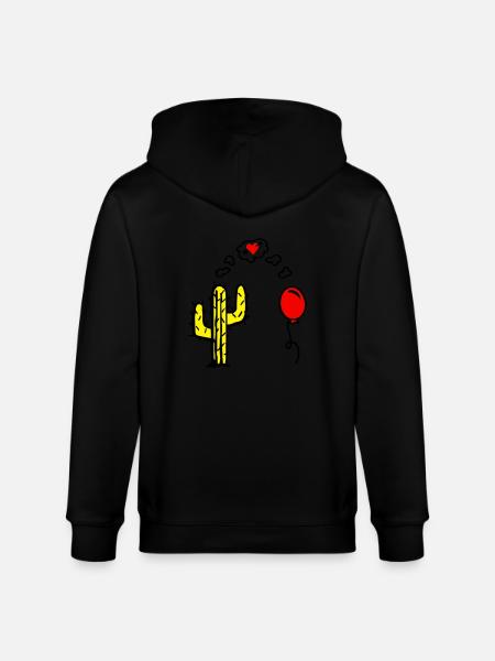 unstoppable love - Veste à capuche bio CULTIVATOR Stanley/Stella Unisexe - noir