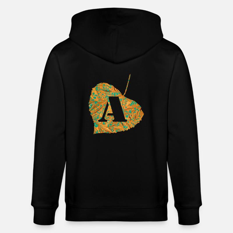 Feuille E 95 A - Veste à capuche bio CULTIVATOR Stanley/Stella Unisexe - noir