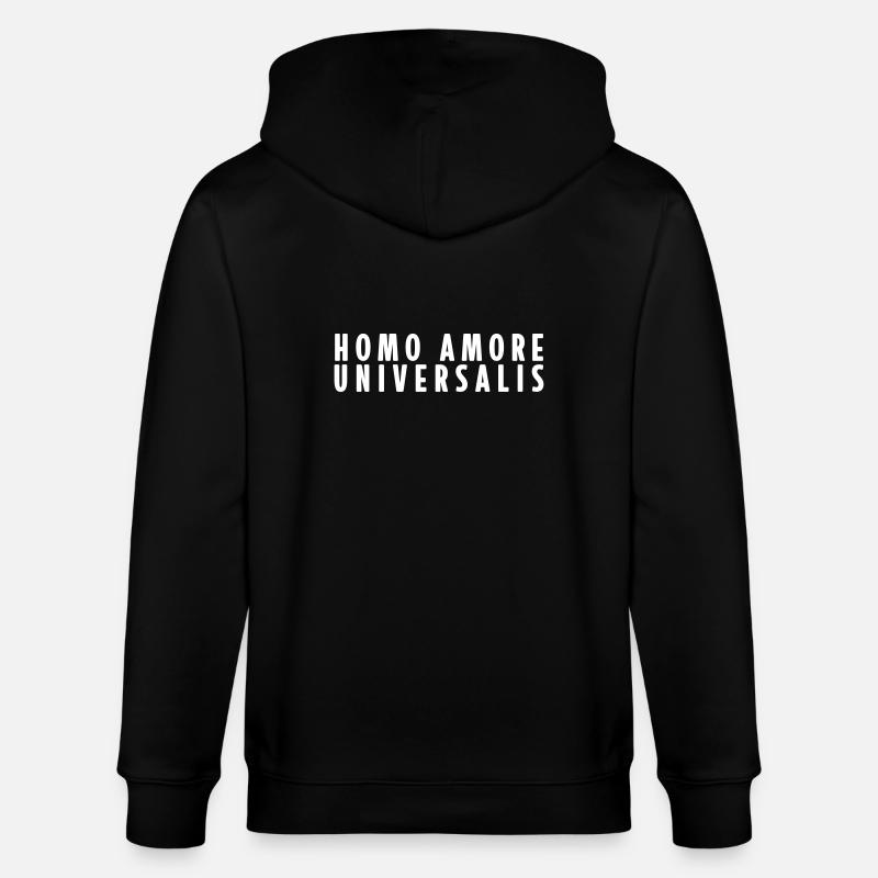 Homo Amore Universalis - Stanley/Stella Unisex Bio-Kapuzenjacke CULTIVATOR  - Schwarz