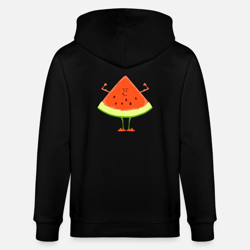 M. Melon - Veste à capuche bio CULTIVATOR Stanley/Stella Unisexe - noir