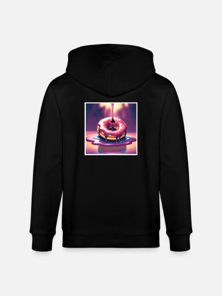 Donut 3 - Stanley/Stella Unisex Bio-Kapuzenjacke CULTIVATOR - Schwarz