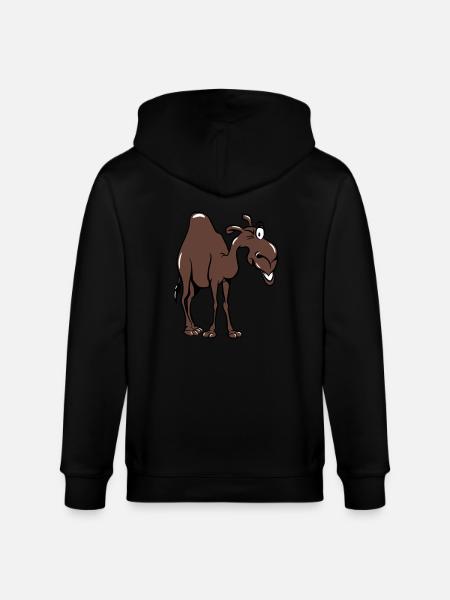 chameau - Veste à capuche bio CULTIVATOR Stanley/Stella Unisexe - noir