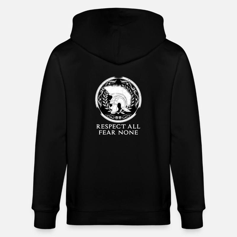 Centurion romain - Veste à capuche bio CULTIVATOR Stanley/Stella Unisexe - noir