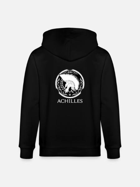 Achilles Griechischer Krieger - Stanley/Stella Unisex Bio-Kapuzenjacke CULTIVATOR - Schwarz