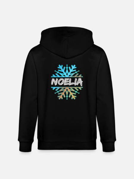 Noelia Noelia - Stanley/Stella Unisex Bio-Kapuzenjacke CULTIVATOR - Schwarz
