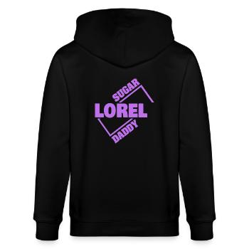 Sugar Daddy Lorel - Veste à capuche bio CULTIVATOR Stanley/Stella Unisexe - noir - Dos - Anna (173cm)