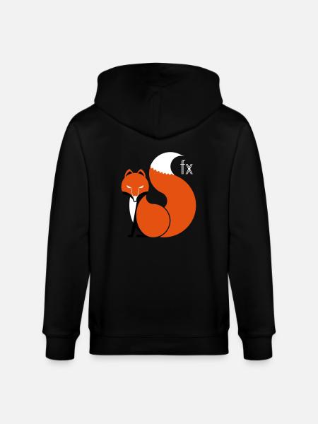 FOX FX Tasche - Stanley/Stella Unisex Bio-Kapuzenjacke CULTIVATOR  - Schwarz