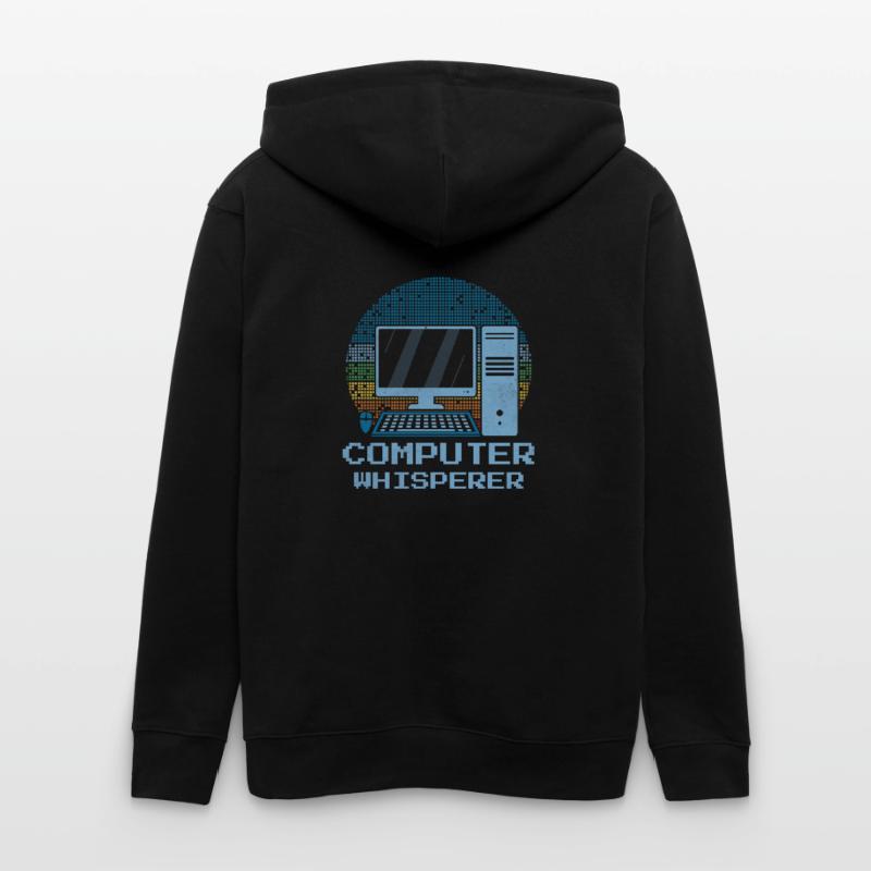Computer Whisperer Computer Tech Support Stanley/Stella Unisex Bio-Kapuzenjacke CULTIVATOR 