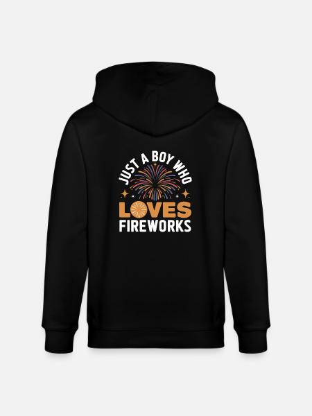 Pyrotechnics Fireworks Pyrotechnics - Stanley/Stella CULTIVATOR Unisex Organic Hooded Jacket - black