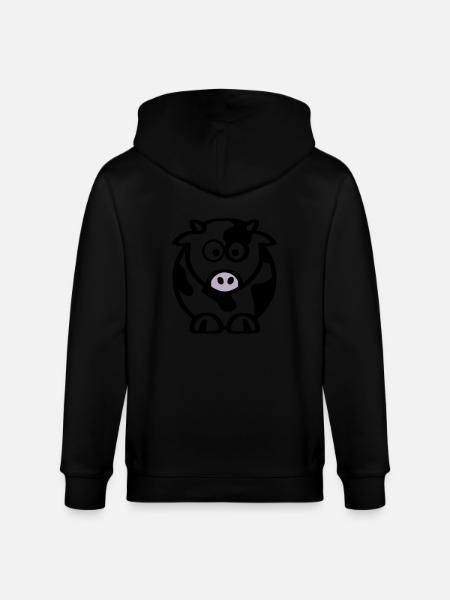 La vosgienne - Veste à capuche bio CULTIVATOR Stanley/Stella Unisexe - noir