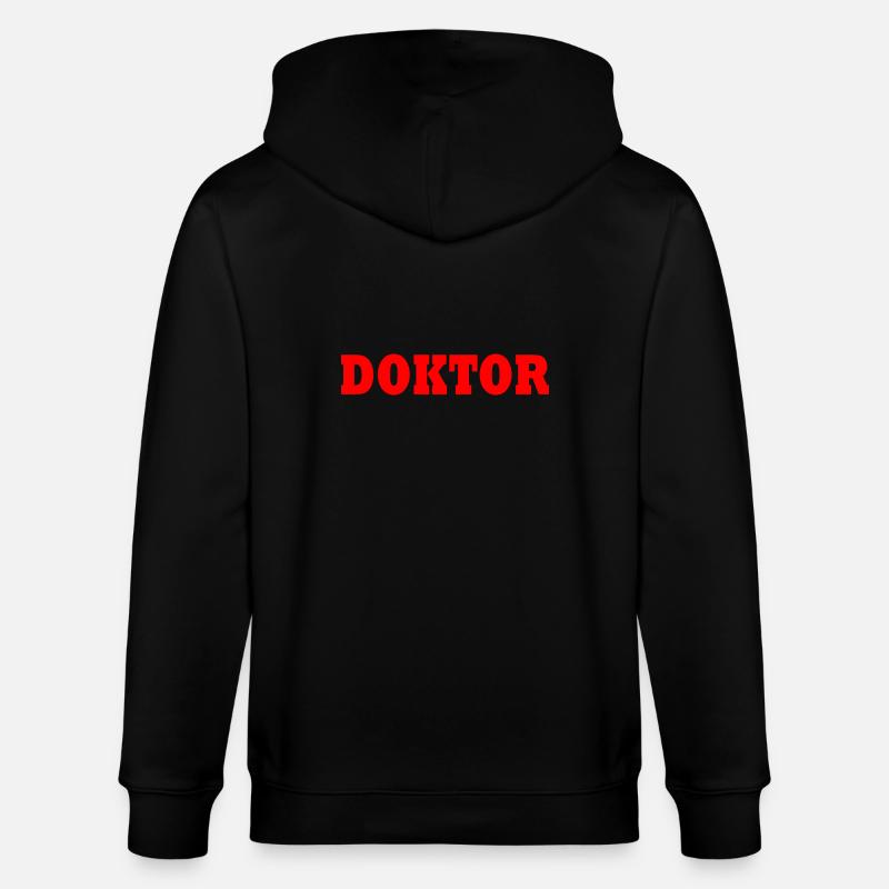 Dockor - Veste à capuche bio CULTIVATOR Stanley/Stella Unisexe - noir