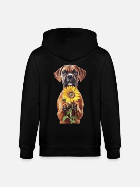 Boxer - Stanley/Stella Unisex Bio-Kapuzenjacke CULTIVATOR - Schwarz
