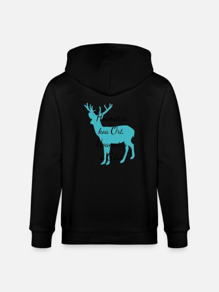 Hoamat G'fui - Stanley/Stella Unisex Bio-Kapuzenjacke CULTIVATOR  - Schwarz
