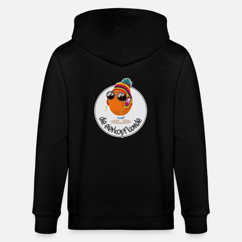 Eierkopfbande Classic - Stanley/Stella Unisex Bio-Kapuzenjacke CULTIVATOR  - Schwarz