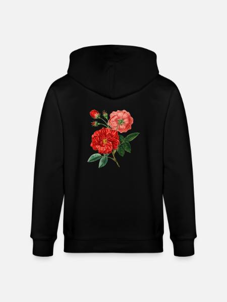 Rosen-Anlage - Stanley/Stella Unisex Bio-Kapuzenjacke CULTIVATOR  - Schwarz