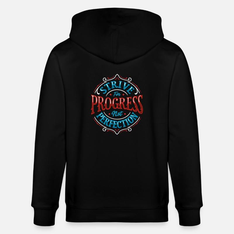 Poursuite du progrès - Veste à capuche bio CULTIVATOR Stanley/Stella Unisexe - noir