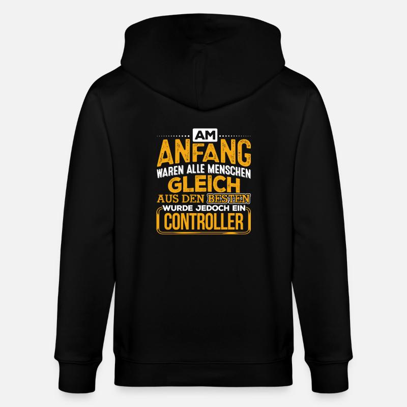 CONTROLLER - Der Beste - Stanley/Stella Unisex Bio-Kapuzenjacke CULTIVATOR  - Schwarz