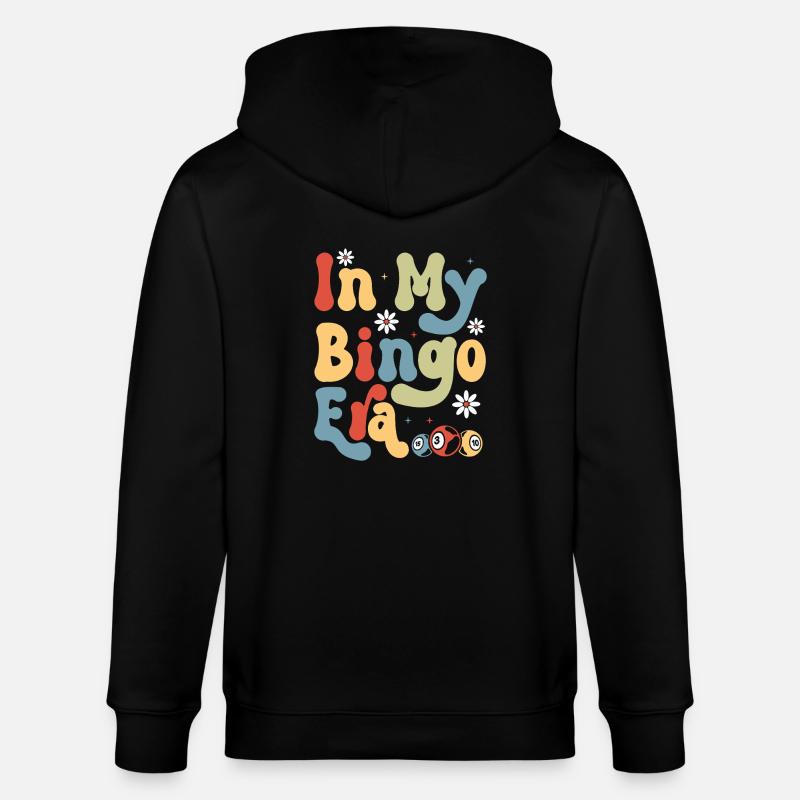 À l’époque du bingo - Veste à capuche bio CULTIVATOR Stanley/Stella Unisexe - noir