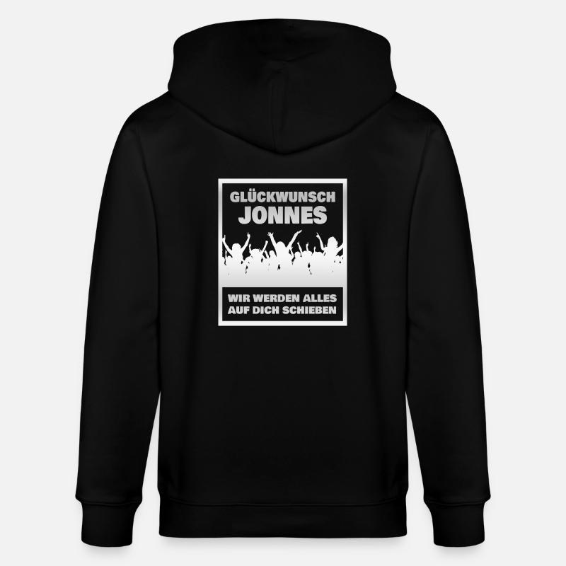 Jonnes - Veste à capuche bio CULTIVATOR Stanley/Stella Unisexe - noir