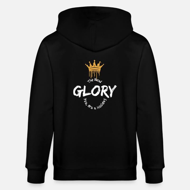 The Real Glory - Stanley/Stella CULTIVATOR Unisex Organic Hooded Jacket - black