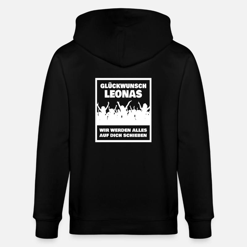 Leonas - Veste à capuche bio CULTIVATOR Stanley/Stella Unisexe - noir