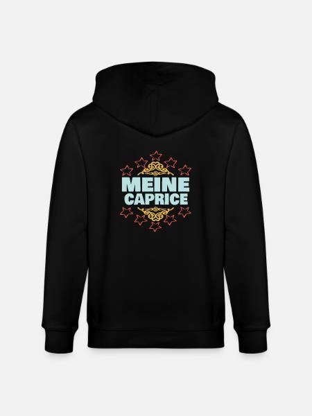 Caprice als Mädchen - Stanley/Stella Unisex Bio-Kapuzenjacke CULTIVATOR - Schwarz