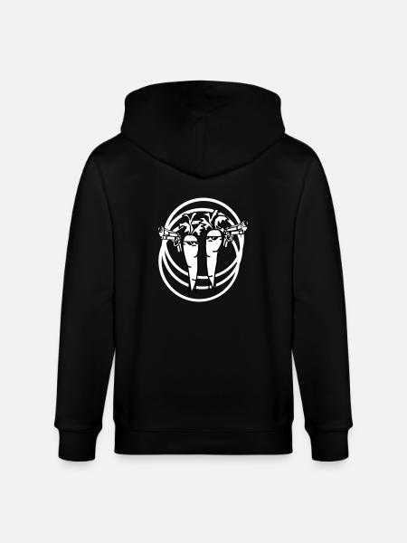 Pulp Carrots - Stanley/Stella Unisex Bio-Kapuzenjacke CULTIVATOR  - Schwarz