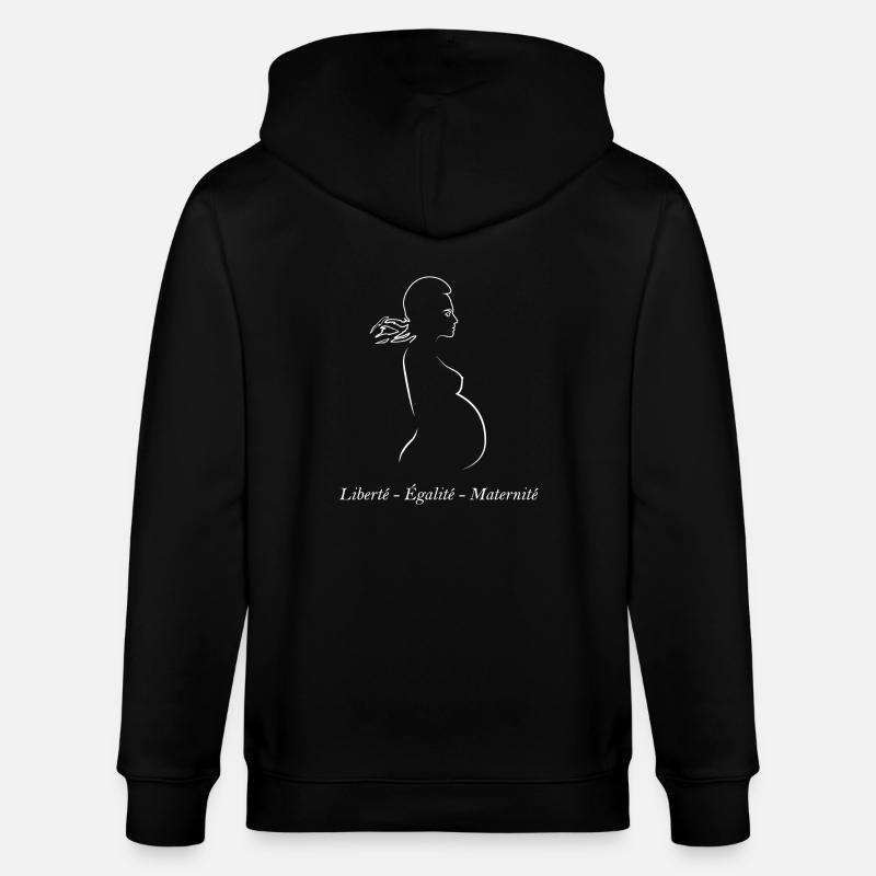 maternité - Veste à capuche bio CULTIVATOR Stanley/Stella Unisexe - noir