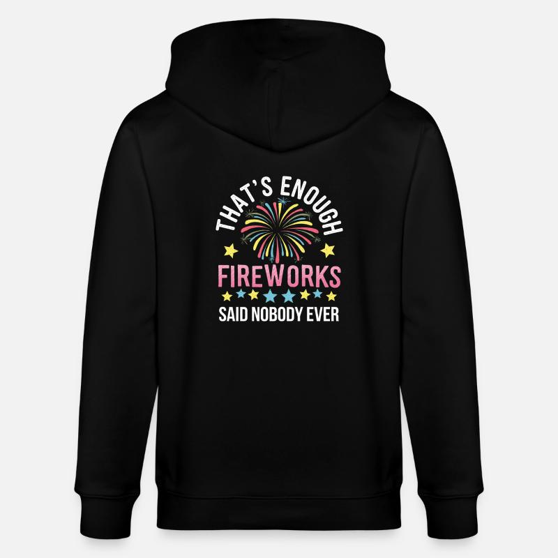 Pyrotechnics Fireworks Pyrotechnics - Stanley/Stella CULTIVATOR Unisex Organic Hooded Jacket - black