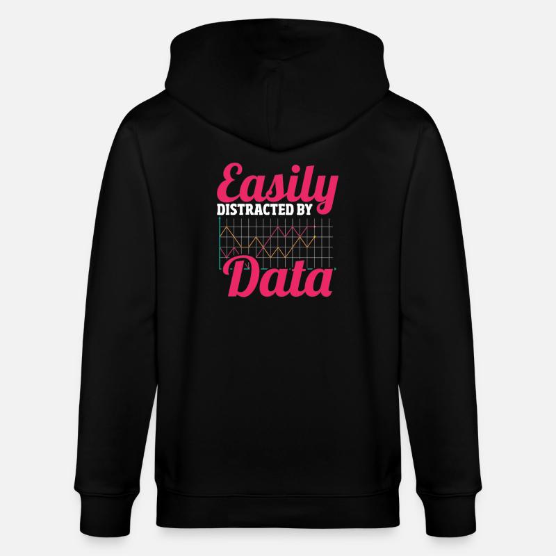 Analyst Datenerfassung Dateningenieur Daten - Stanley/Stella Unisex Bio-Kapuzenjacke CULTIVATOR  - Schwarz