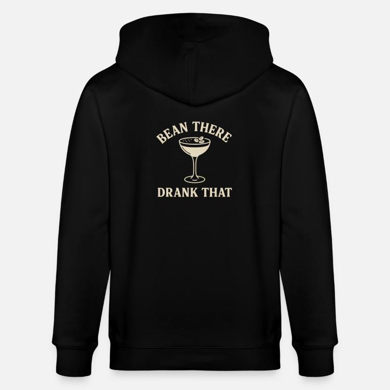 Bean There, Drank That - Stanley/Stella Unisex Bio-Kapuzenjacke CULTIVATOR  - Schwarz