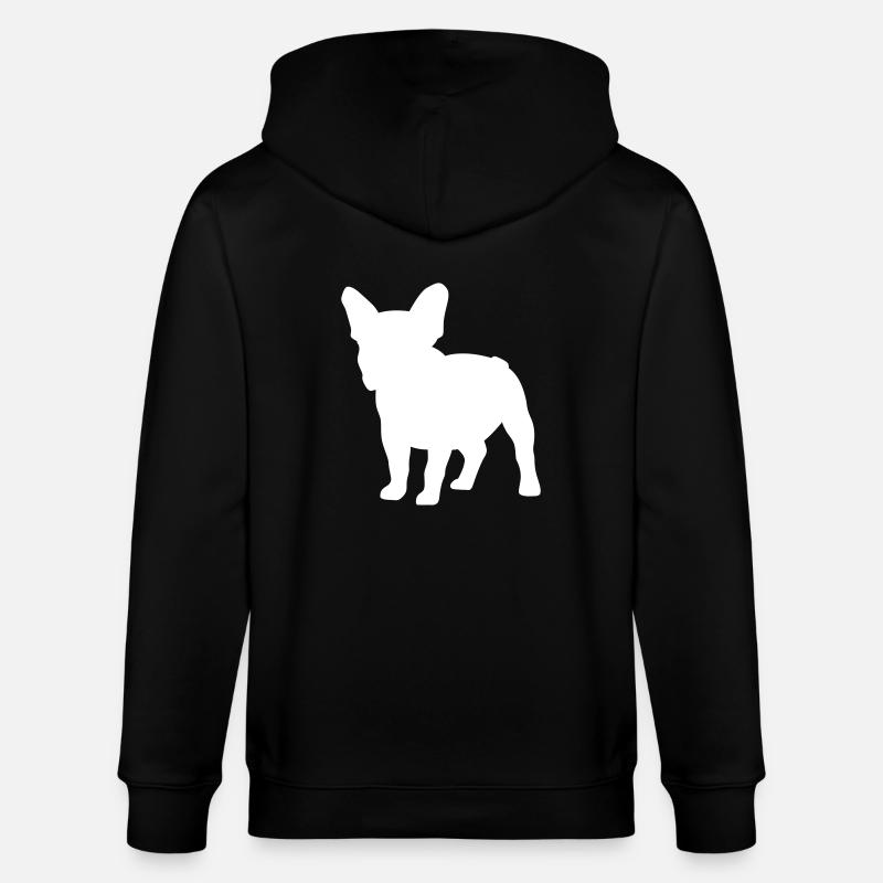 Frenchie - Stanley/Stella Unisex Bio-Kapuzenjacke CULTIVATOR  - Schwarz
