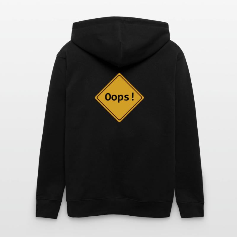 error, oops!, anpassbar Stanley/Stella Unisex Bio-Kapuzenjacke CULTIVATOR 