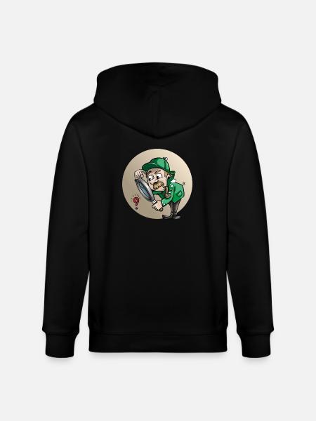 Detectiv - Stanley/Stella Unisex Bio-Kapuzenjacke CULTIVATOR  - Schwarz