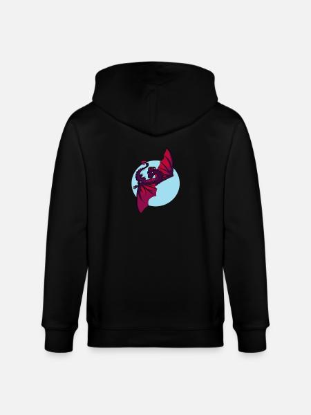 Herr Dragounet - Stanley/Stella Unisex Bio-Kapuzenjacke CULTIVATOR - Schwarz