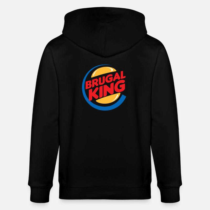 Brugal roi - Veste à capuche bio CULTIVATOR Stanley/Stella Unisexe - noir