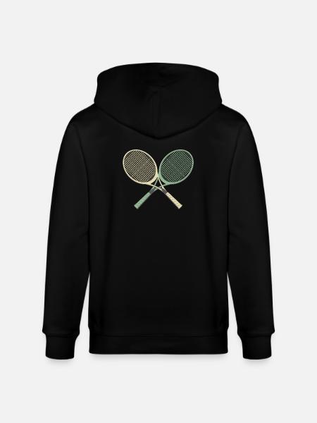 Ideas de regalo de tenis deportes de raqueta - Chaqueta con capucha ecológica unisex CULTIVATOR de Stanley/Stella - negro