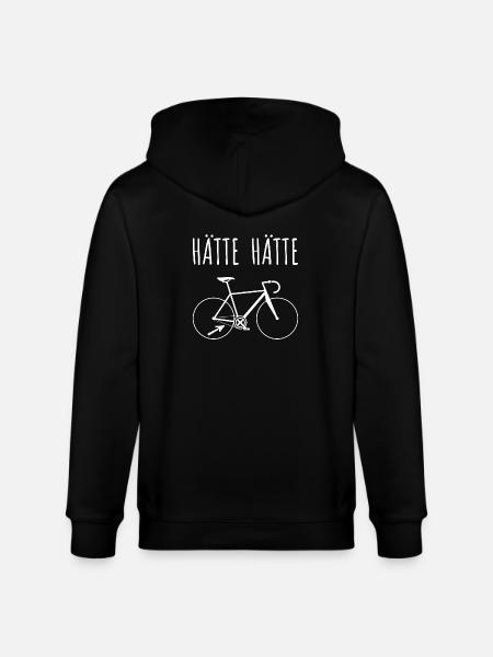 Had fietsketting gehad - Stanley/Stella Uniseks bio-ziphoodie CULTIVATOR  - zwart