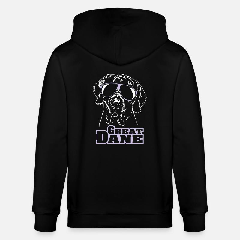 frais GREAT DANE - Veste à capuche bio CULTIVATOR Stanley/Stella Unisexe - noir