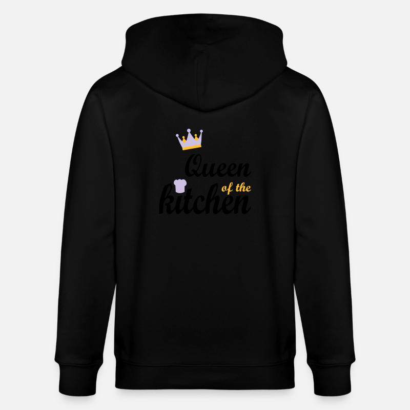 Kochen - Stanley/Stella Unisex Bio-Kapuzenjacke CULTIVATOR  - Schwarz