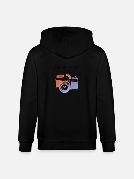 Fredrikstad, Norwegen - Stanley/Stella Unisex Bio-Kapuzenjacke CULTIVATOR  - Schwarz