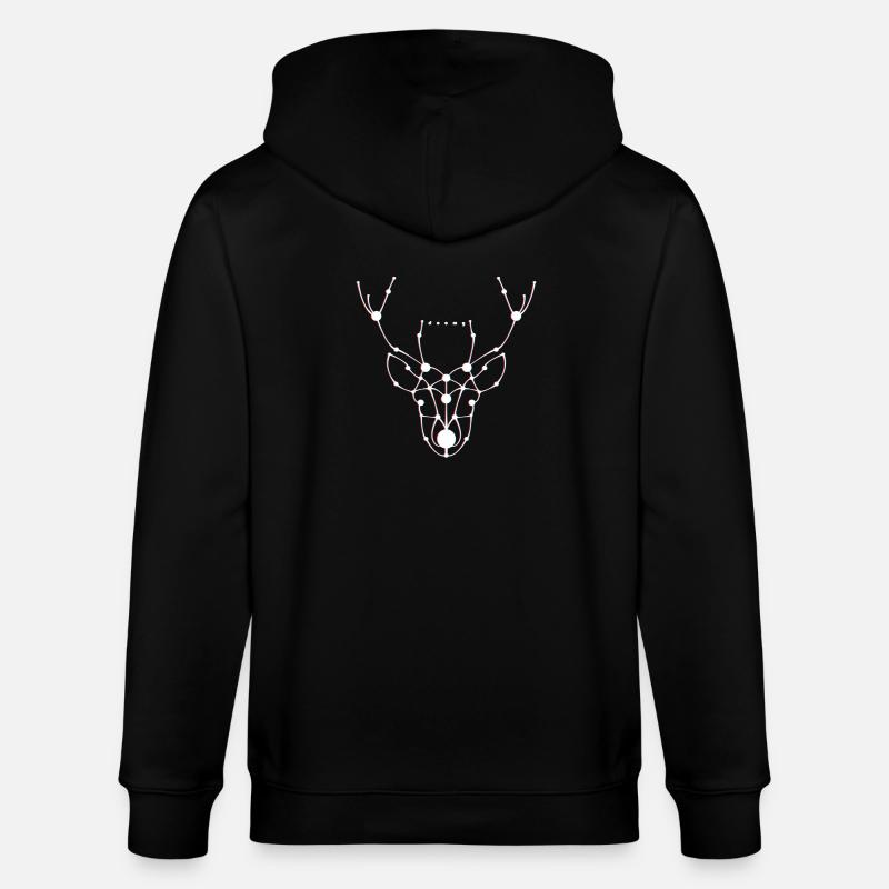 # 1 - Veste à capuche bio CULTIVATOR Stanley/Stella Unisexe - noir