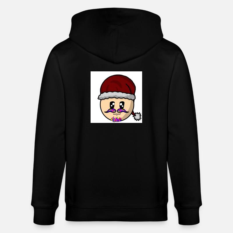 Hoho - Stanley/Stella Unisex Bio-Kapuzenjacke CULTIVATOR  - Schwarz