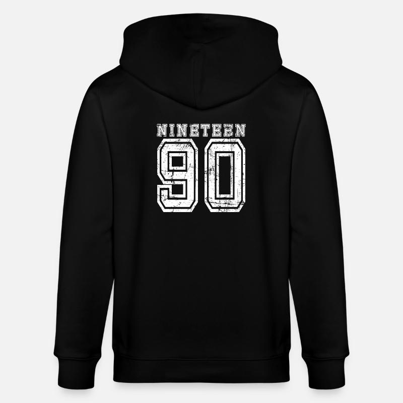 1990 NINETEEN - Veste à capuche bio CULTIVATOR Stanley/Stella Unisexe - noir