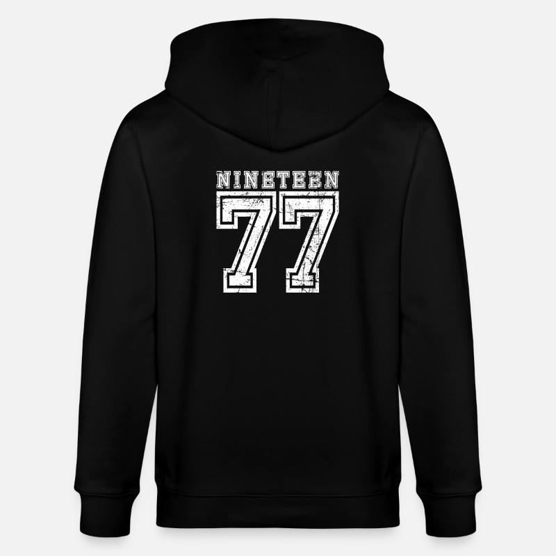 1977 NINETEEN - Veste à capuche bio CULTIVATOR Stanley/Stella Unisexe - noir
