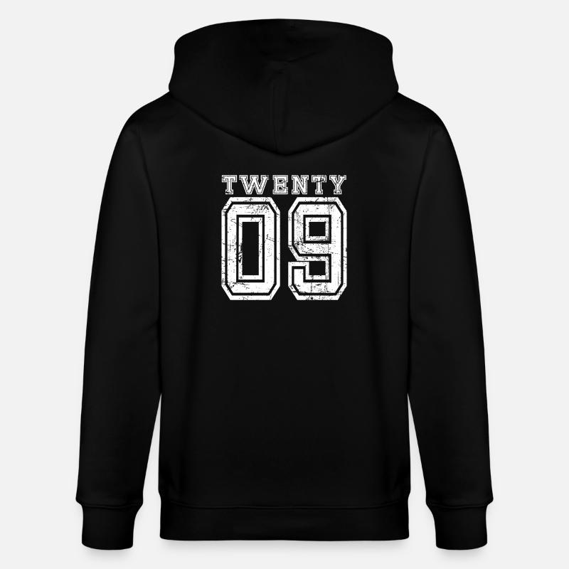Twenty 2009 - Stanley/Stella Unisex Bio-Kapuzenjacke CULTIVATOR  - Schwarz