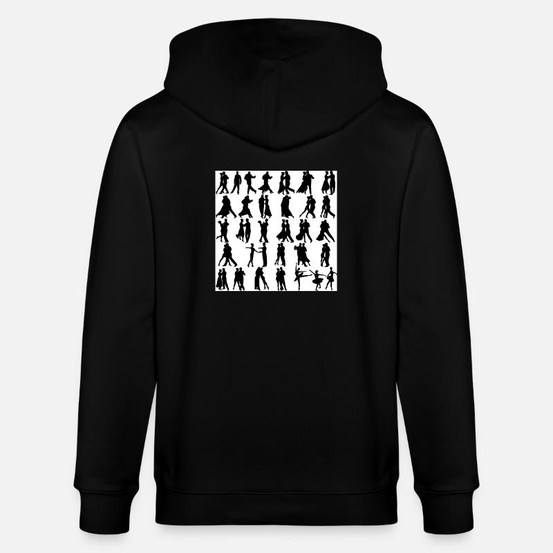 Tanzen - Stanley/Stella Unisex Bio-Kapuzenjacke CULTIVATOR  - Schwarz