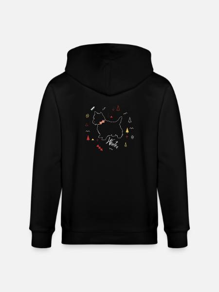 WINTER DOG COLLECTION - Veste à capuche bio CULTIVATOR Stanley/Stella Unisexe - noir