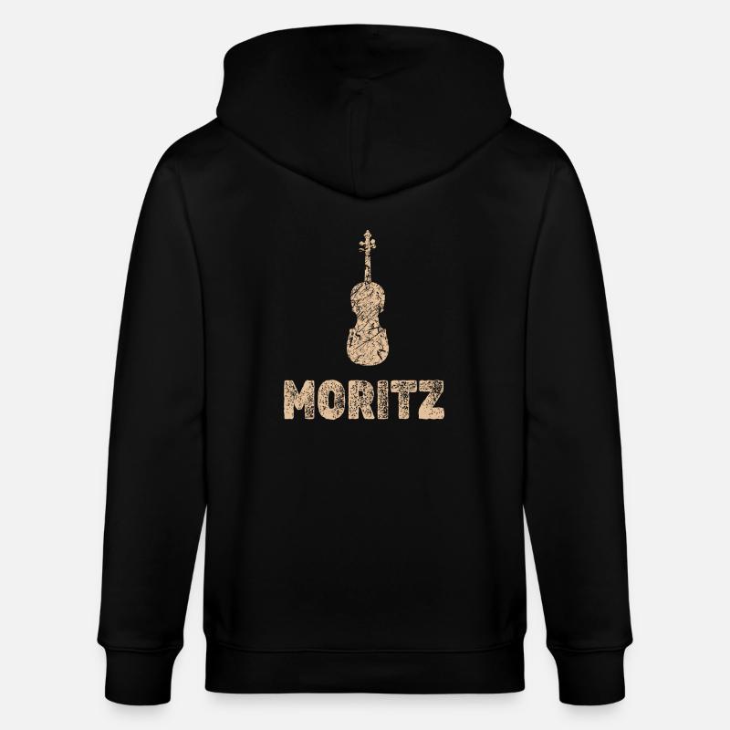 Viola Moritz - Veste à capuche bio CULTIVATOR Stanley/Stella Unisexe - noir