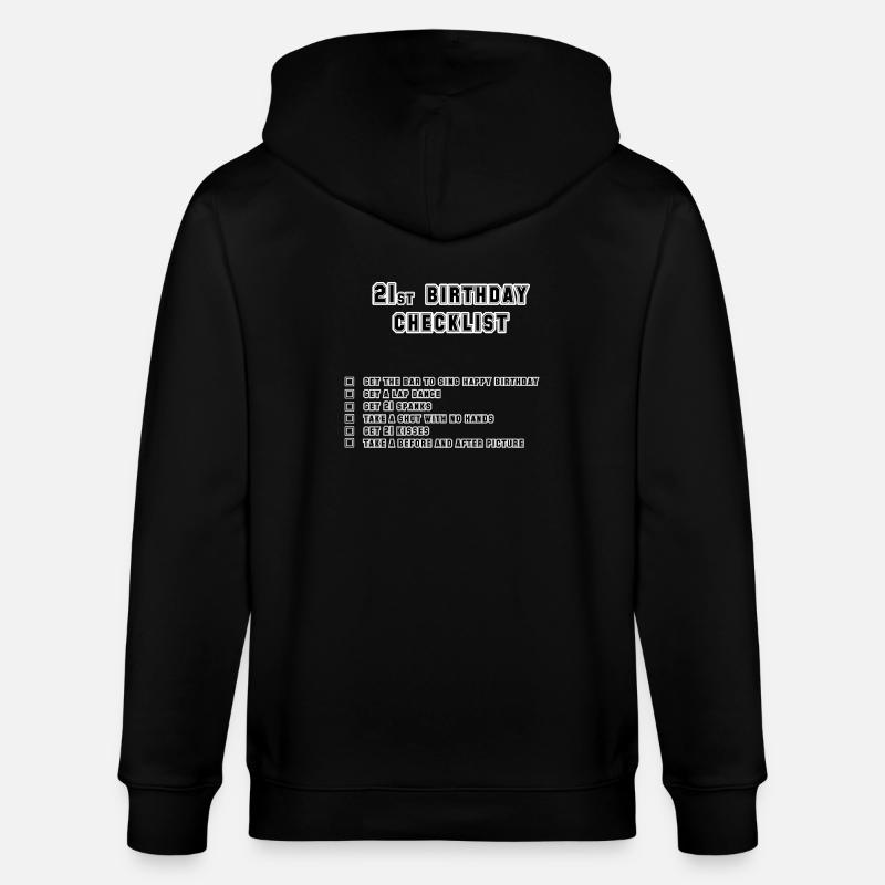 21e - Veste à capuche bio CULTIVATOR Stanley/Stella Unisexe - noir